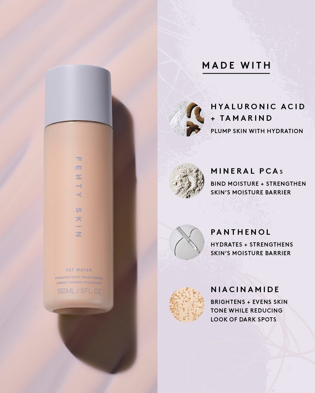 Big On Hydration: Milky Toner, Face Mask + Lip Mask Trio