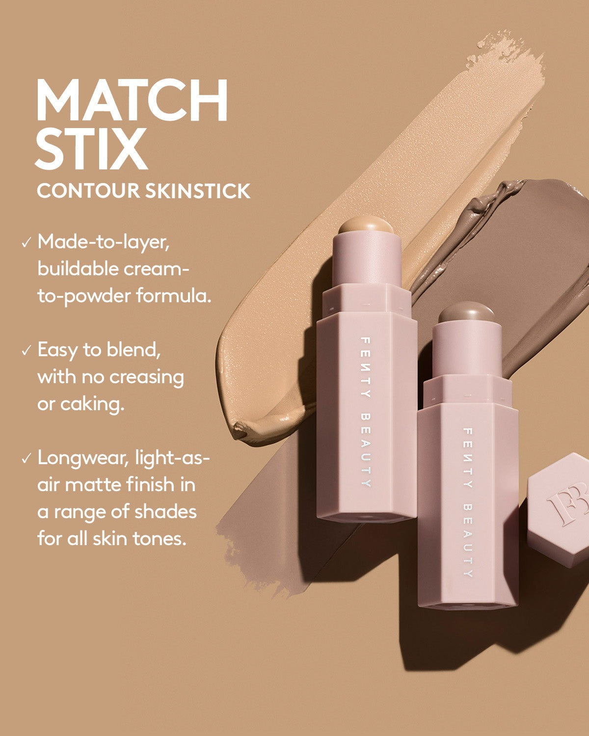 Mini Match Stix Duo Contour + Highlighter Set — Medium