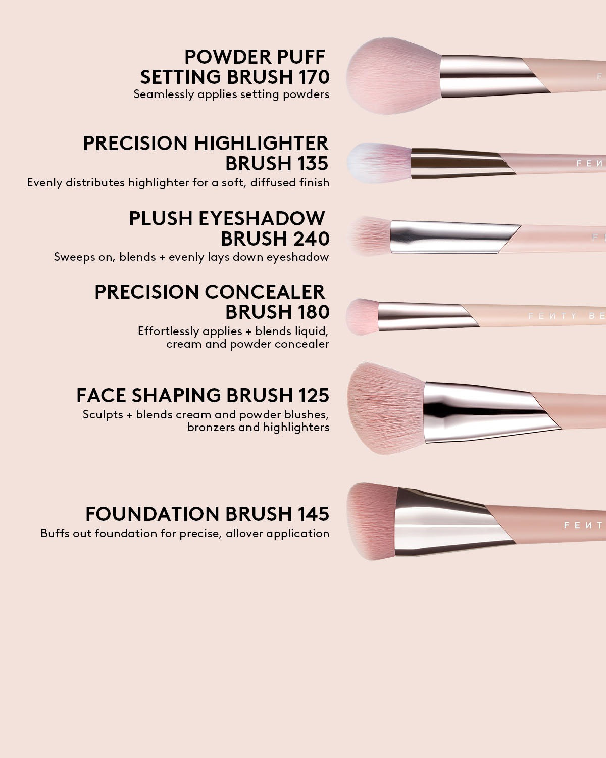Face Shaping Brush 125