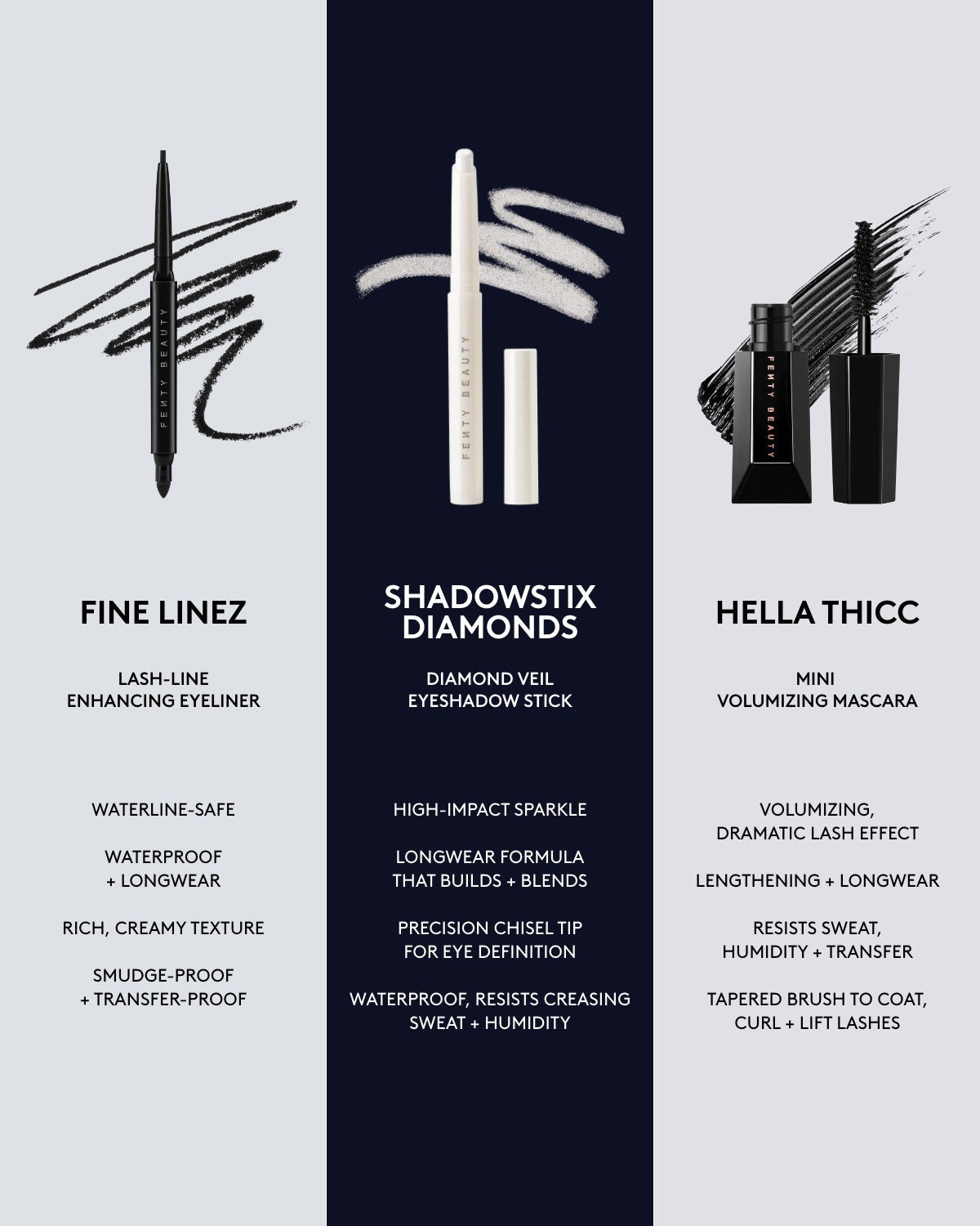 Midnight Diamonds Collection 4-Piece Bundle