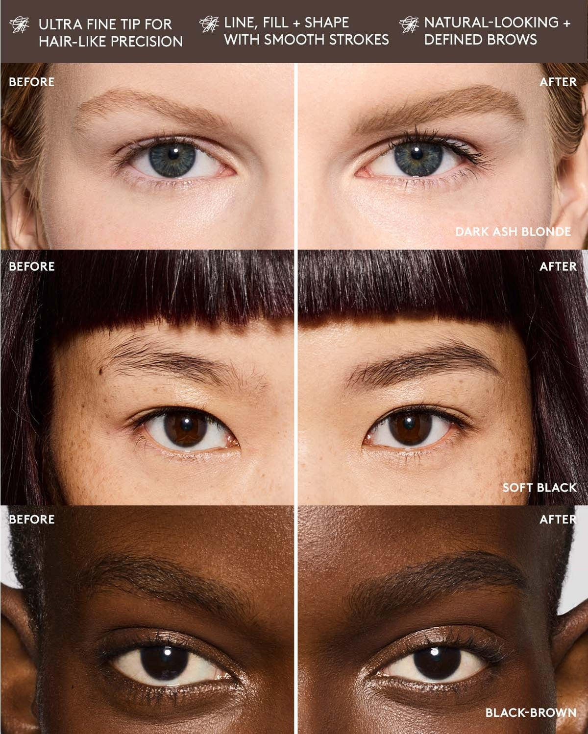 Brow MVP Ultra Fine Brow Pencil & Styler — Medium Blonde