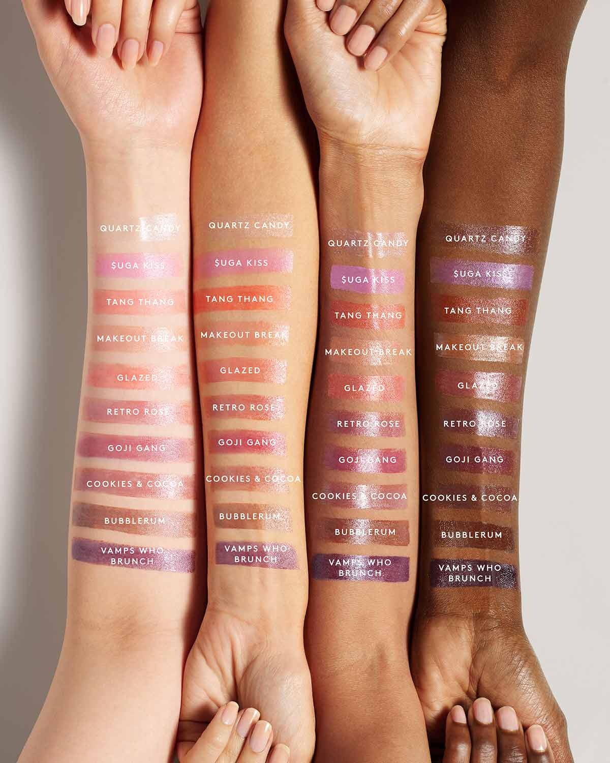 Slip Shine Sheer Shiny Lipstick — Glazed