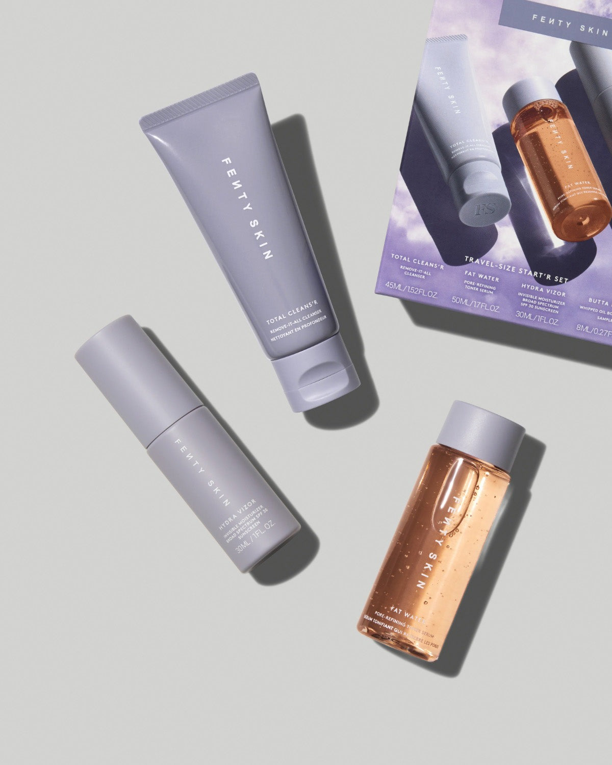 Fenty Skin Travel-Size Start'r Set For Balanced Skin — EU, SPF 20