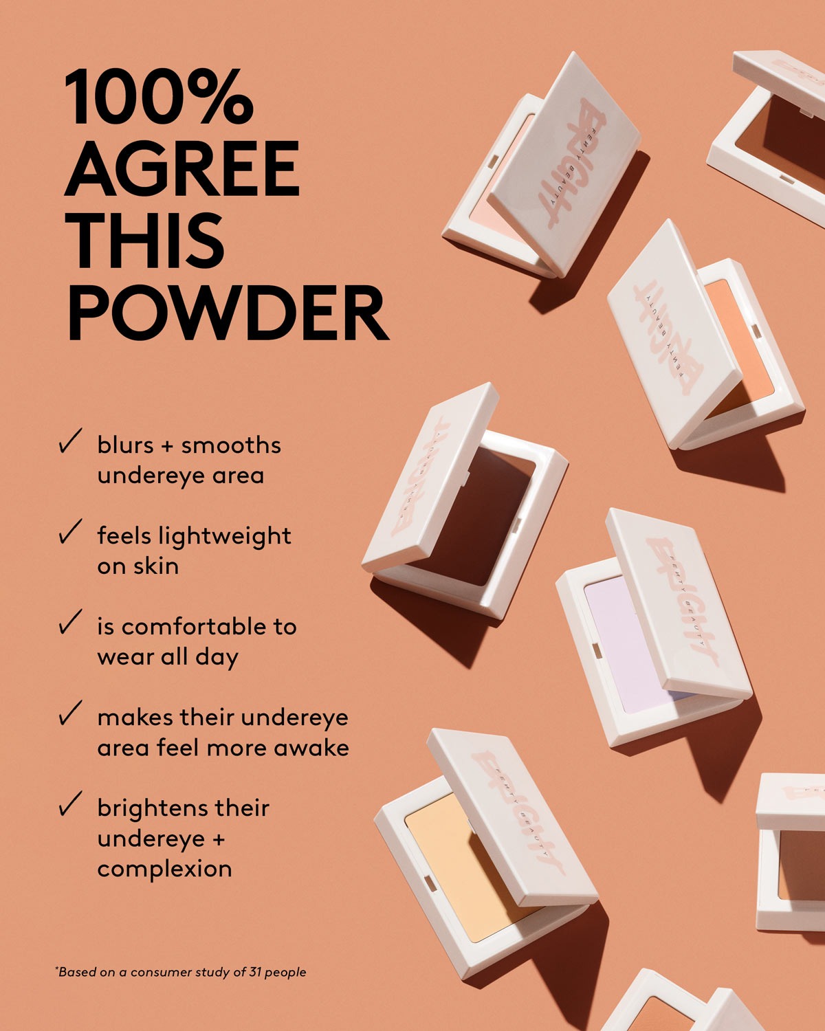 Bright Fix Instant Brightening + Blurring Powder — Cinnamon
