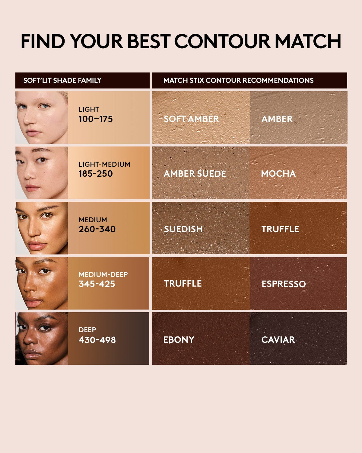 Match Stix Contour Skinstick — Soft Amber