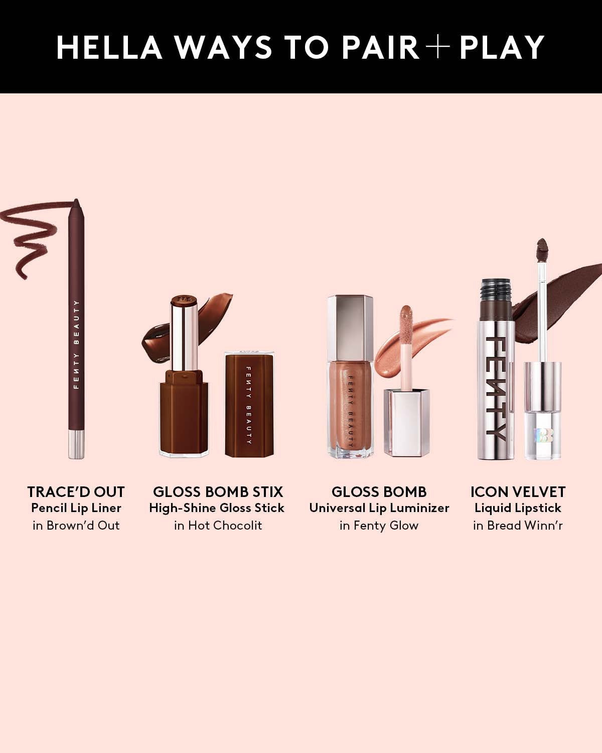 Trace'd Out Longwear Waterproof Pencil Lip Liner — Brown'd Out