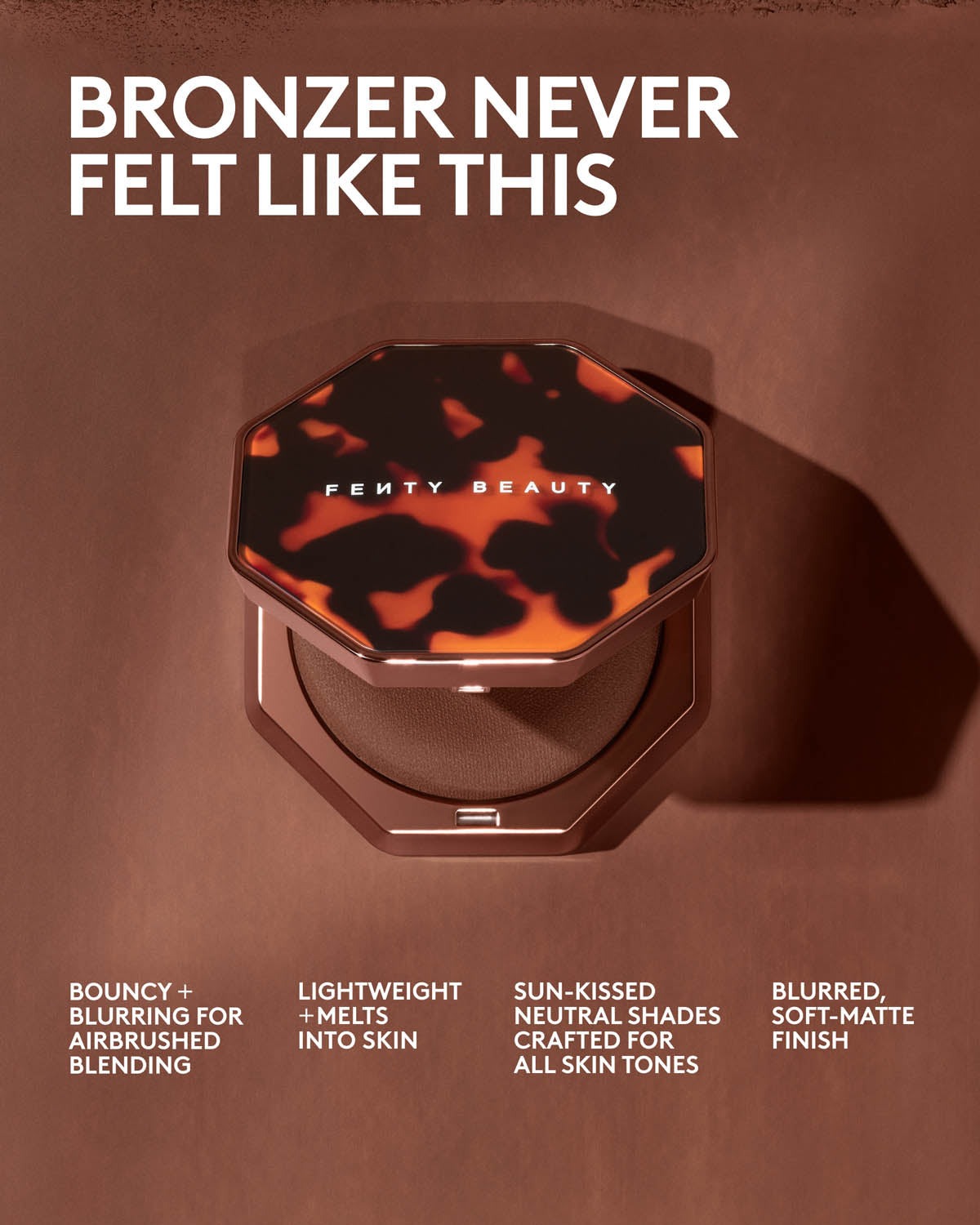 Sun Stalk’r Soufflé Pressed Mousse Cream Bronzer — Maple Glaze
