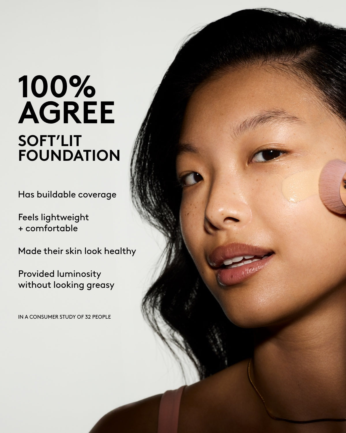 Soft'lit Naturally Luminous Longwear Foundation — 225