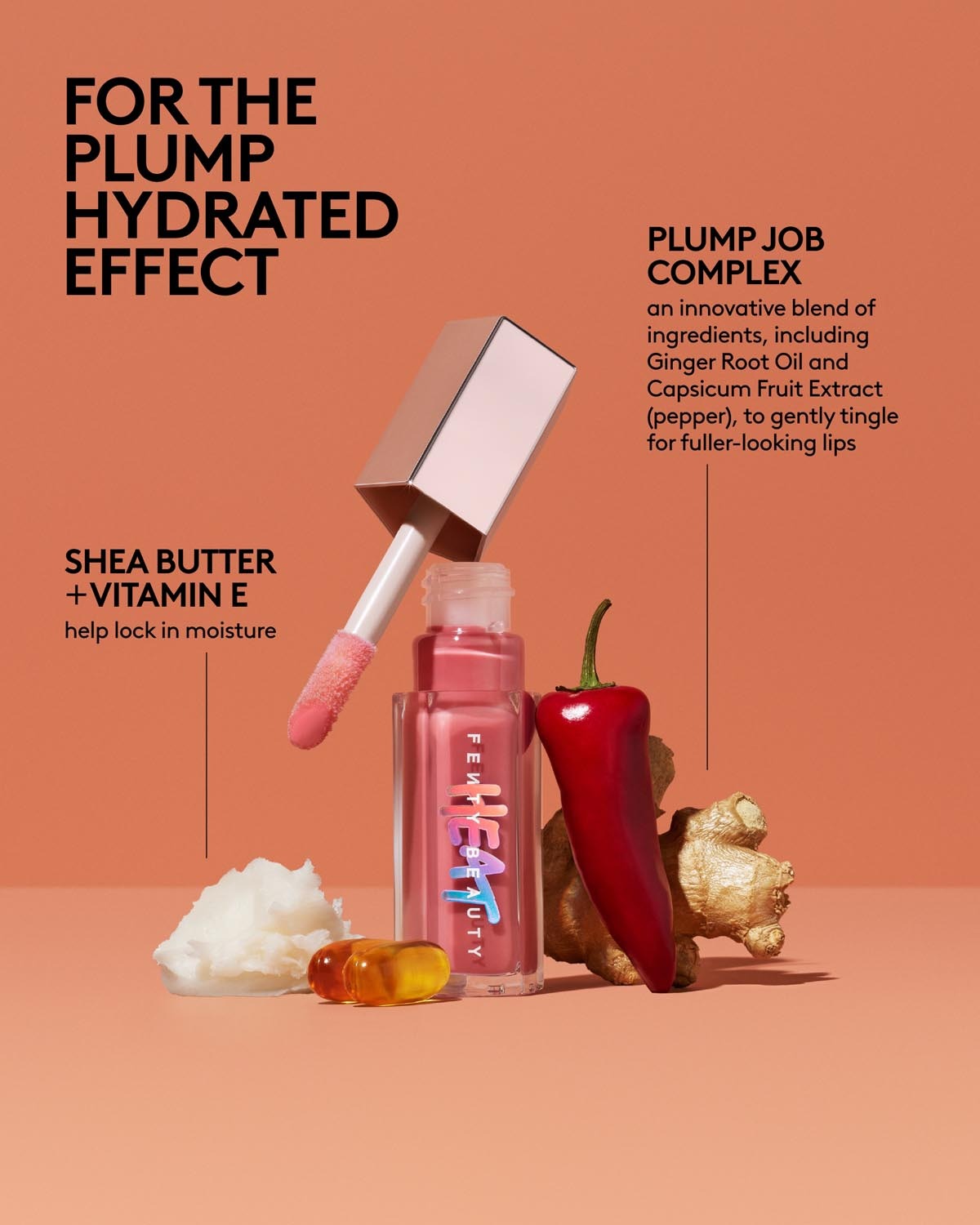 Gloss Bomb Heat Universal Lip Luminizer + Plumper — Hot Chocolit Heat