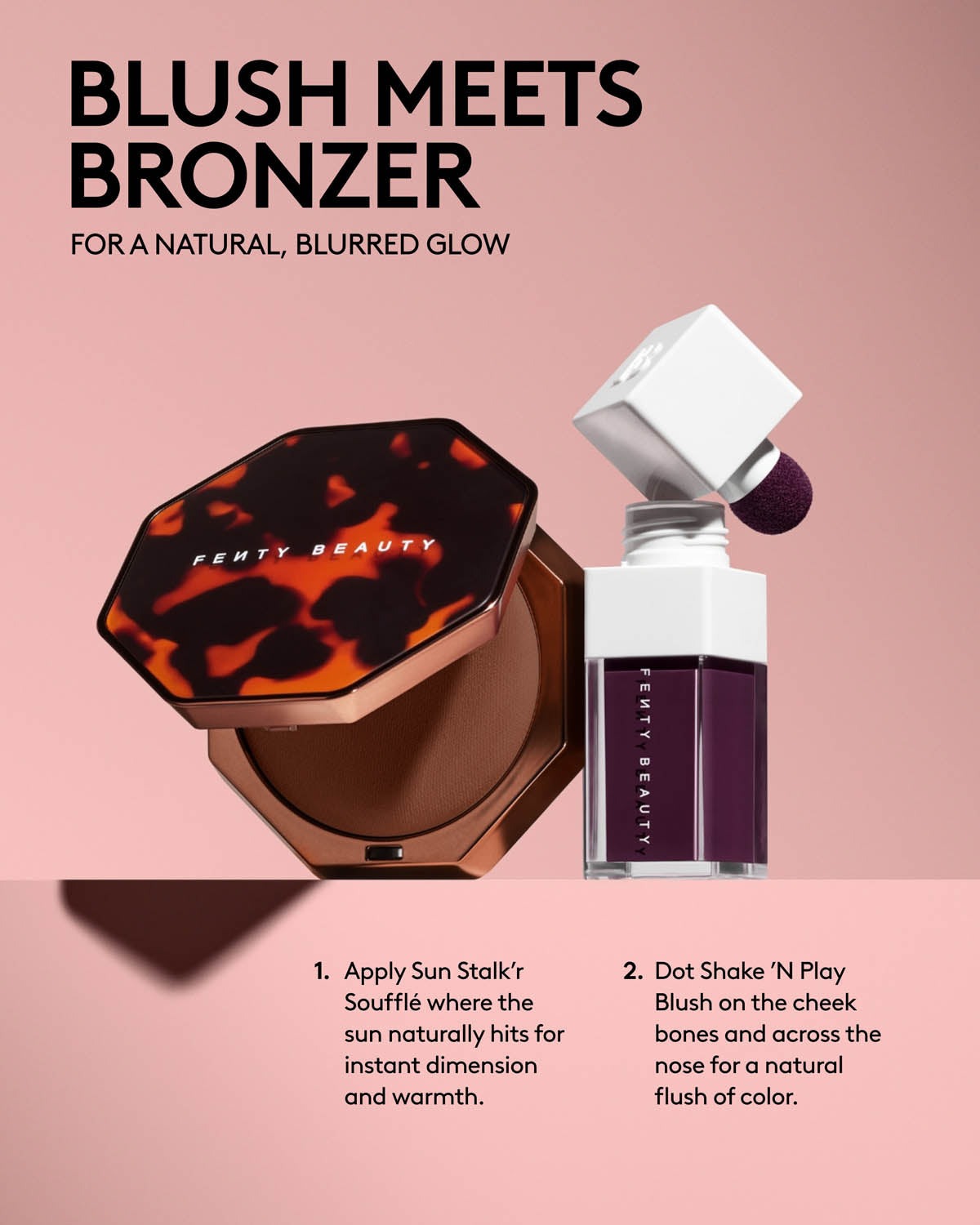 Sun Stalk’r Soufflé Pressed Mousse Cream Bronzer — Maple Glaze