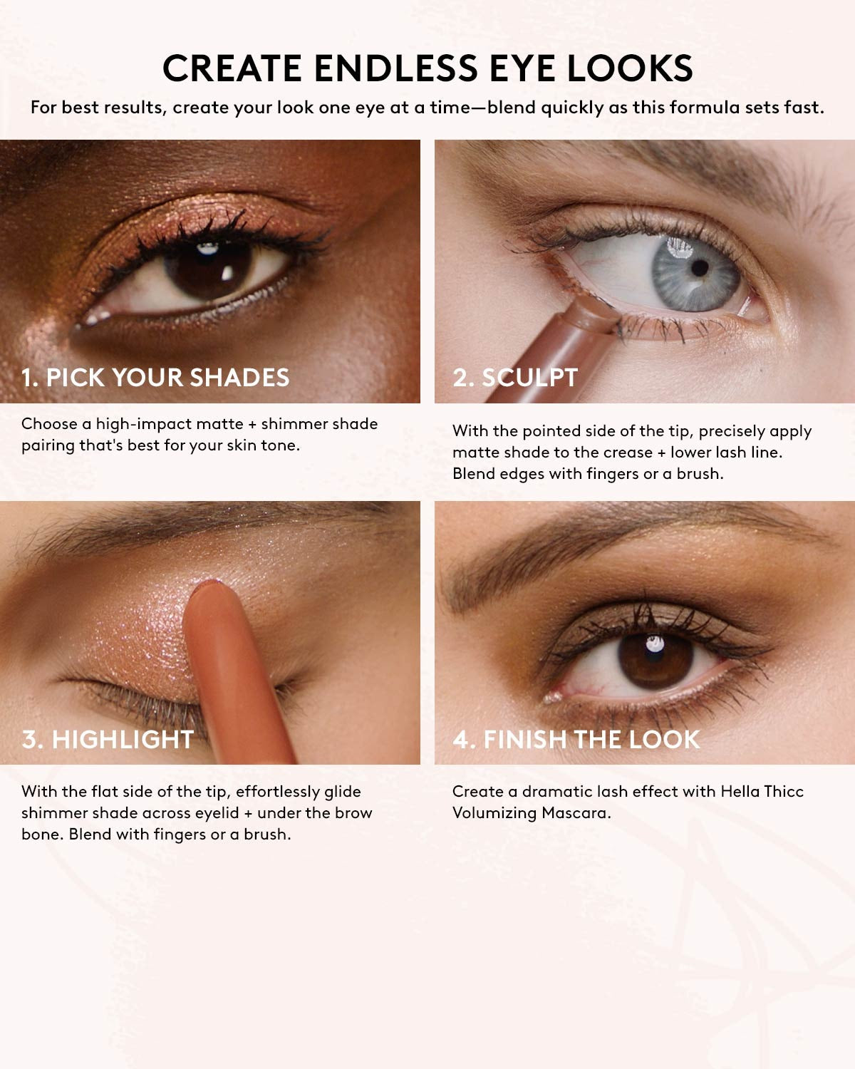 Shadowstix Longwear Eyeshadow Stick — Diamond Veil Champ'ion