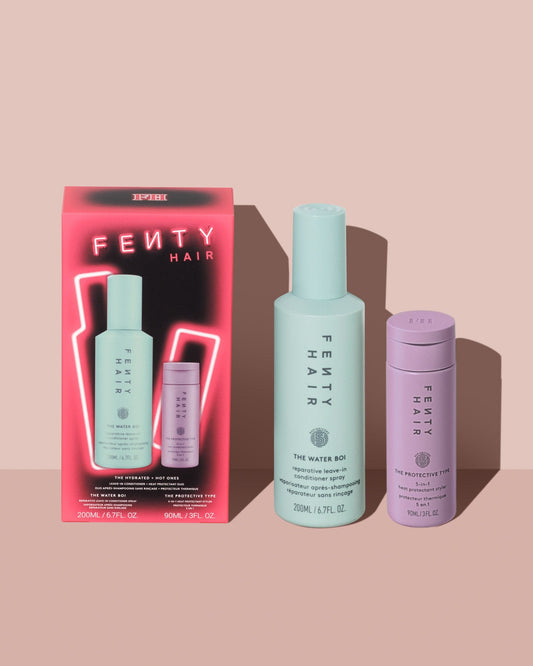 The Hydrated + Hot Ones Leave-in Conditioner + Heat Protectant Duo