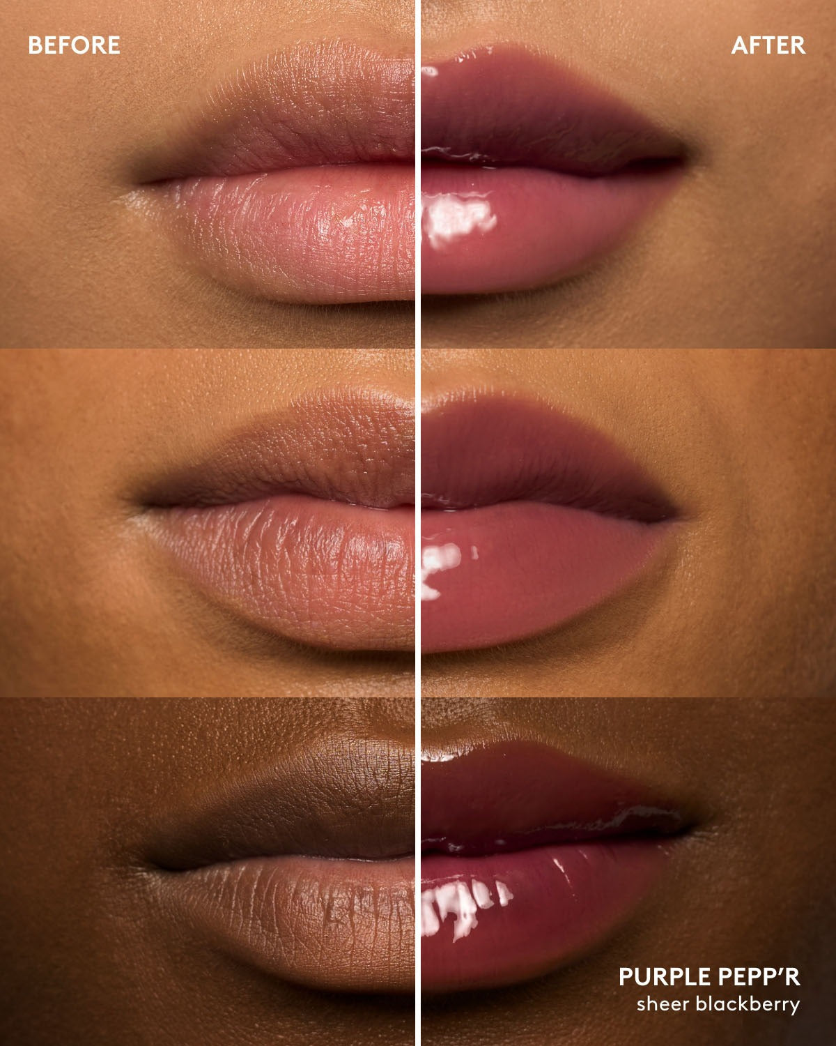 Gloss Bomb Heat Universal Lip Luminizer + Plumper — Purple Pepp'r