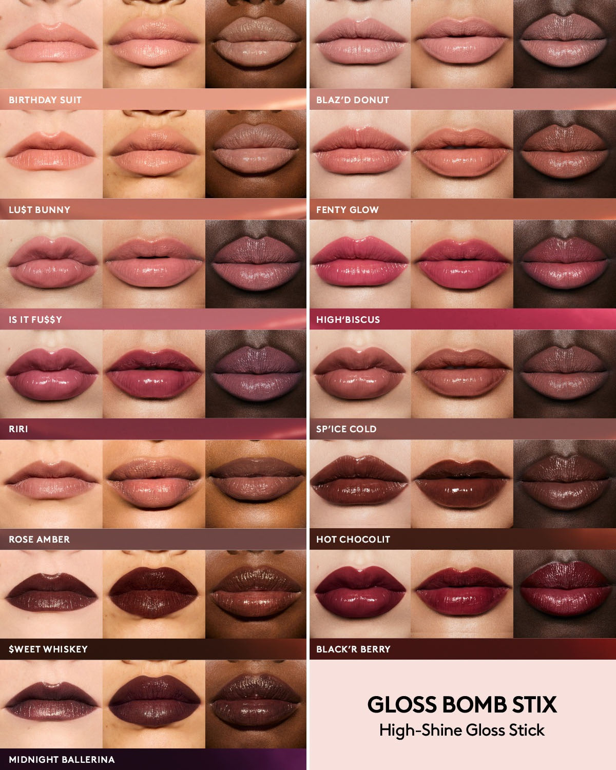 Gloss Bomb Stix High-Shine Gloss Stick — Midnight Ballerina