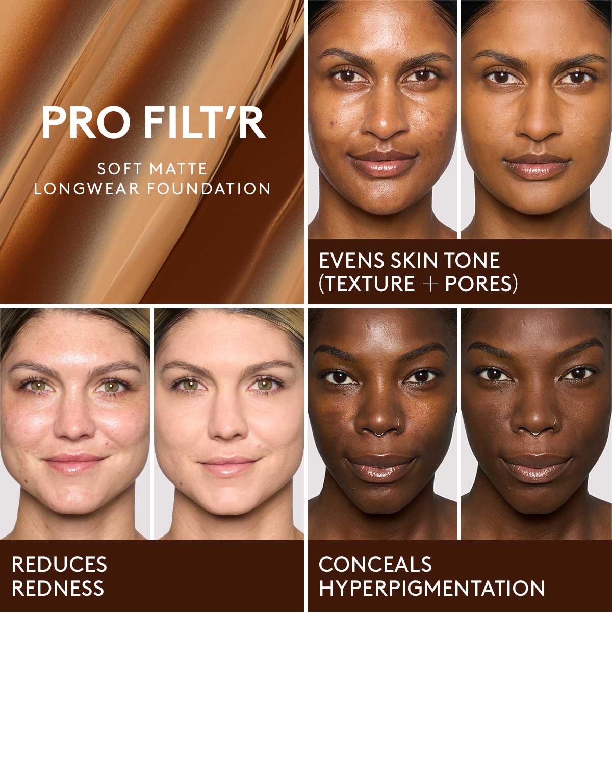 Pro Filt'r Soft Matte Longwear Foundation — #160