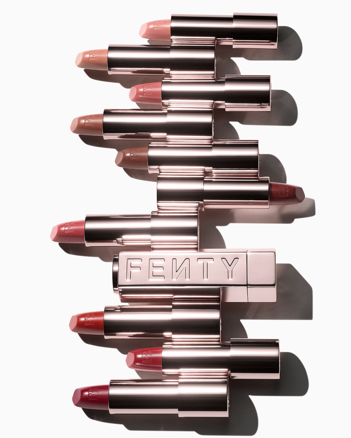 Fenty Icon The Case Semi-Matte Refillable Lipstick — Matte Black