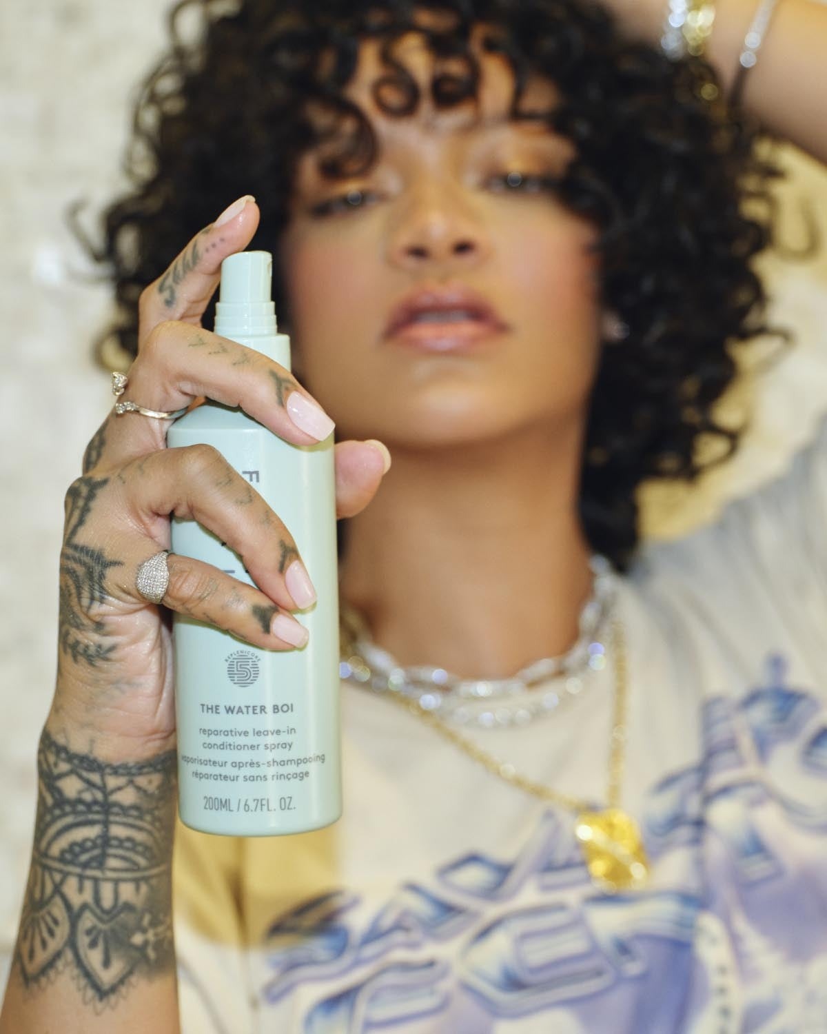 The Water Boi Reparative Leave-In Detangling Conditioner Spray