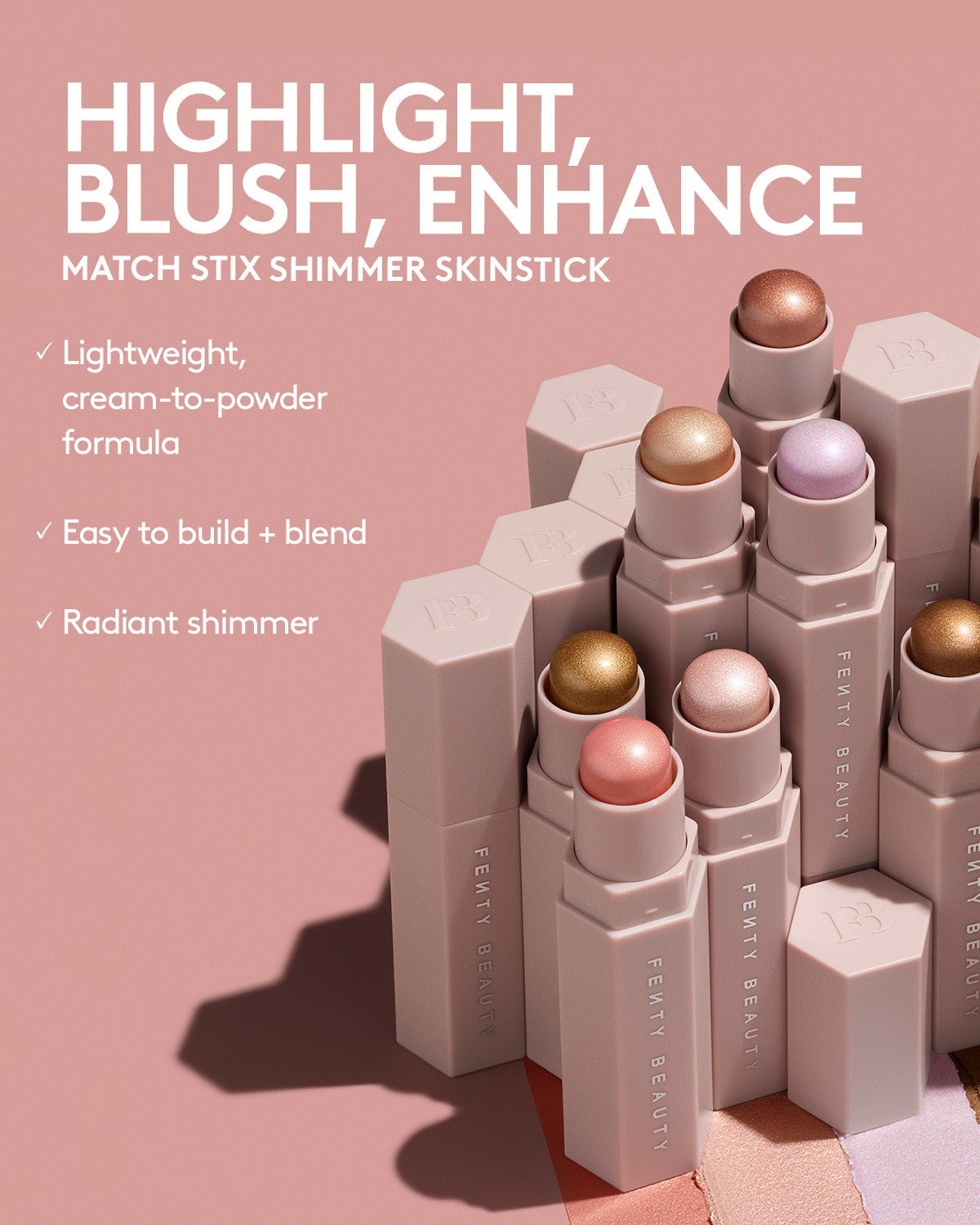 Mini Match Stix Duo Contour + Highlighter Set — Light Medium