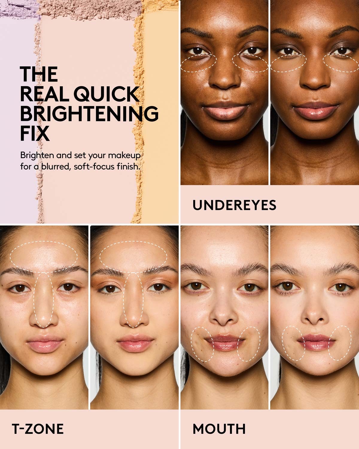 Bright Fix Instant Brightening + Blurring Powder — Rose Quartz