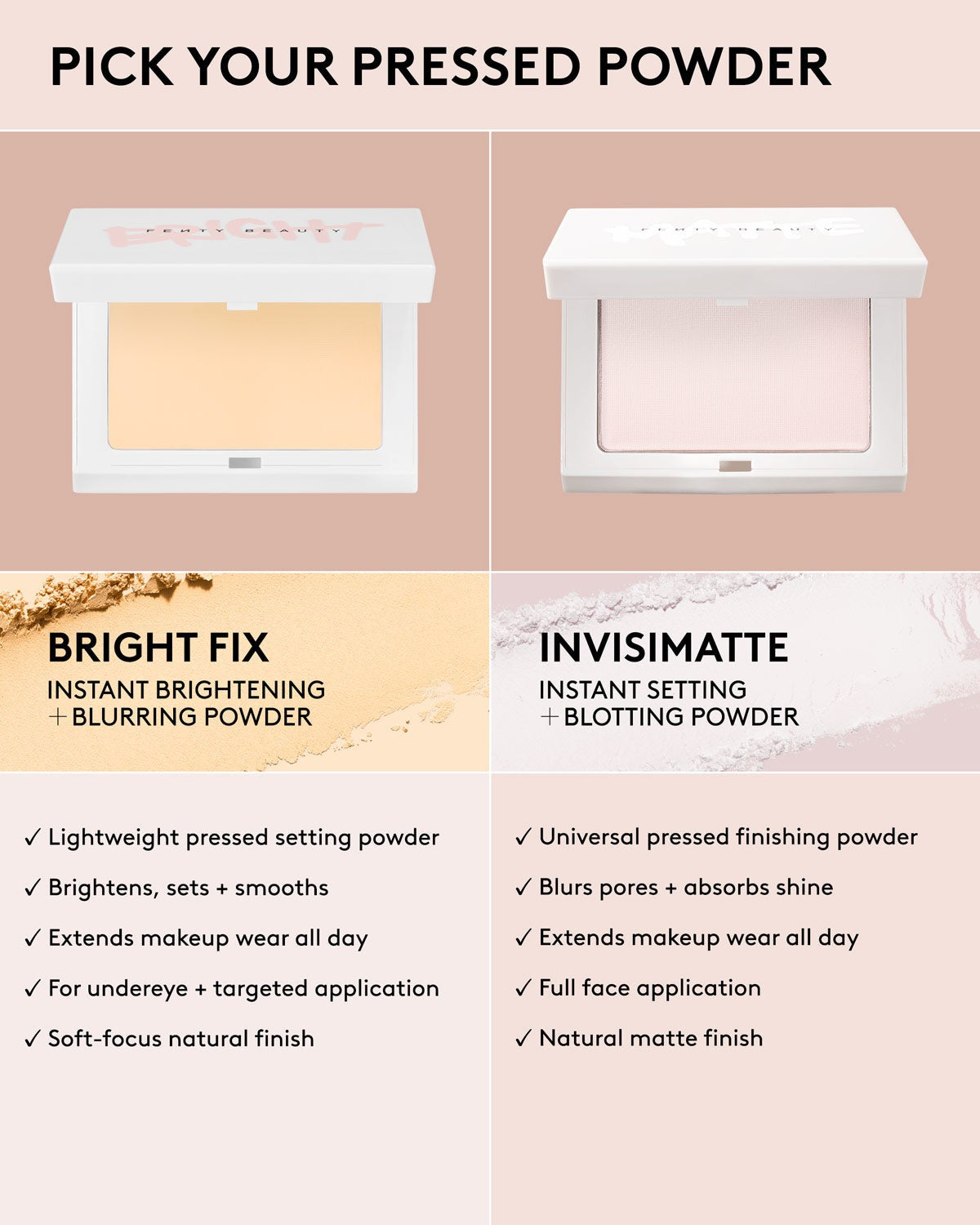 Bright Fix Instant Brightening + Blurring Powder — Banana