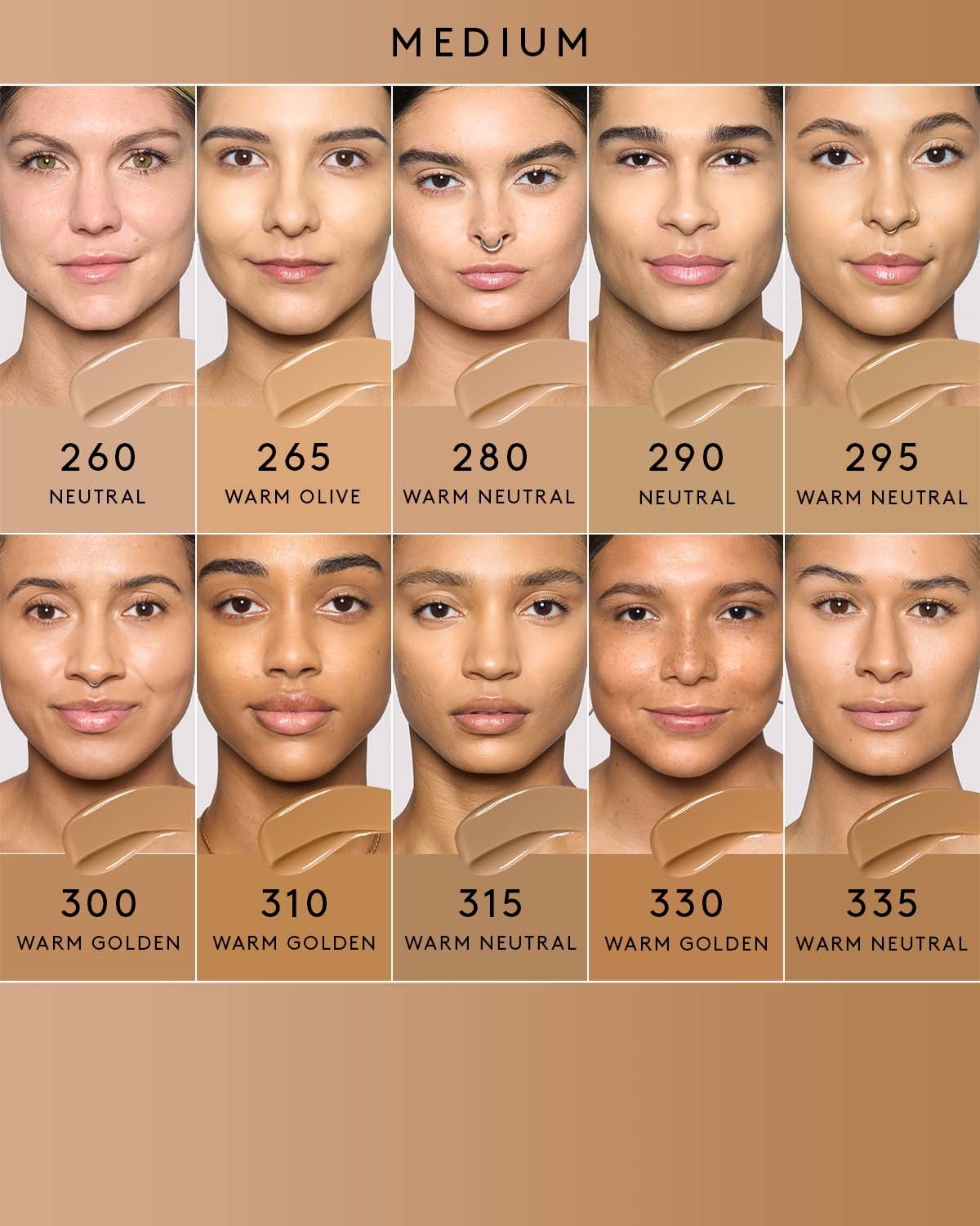Soft'lit Naturally Luminous Longwear Foundation — 290